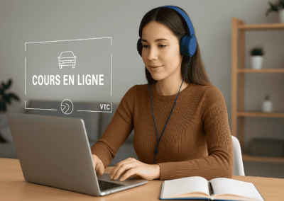 Formation en ligne chauffeur VTC