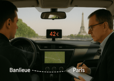Formation passerelle taxi banlieue vers taxi parisien