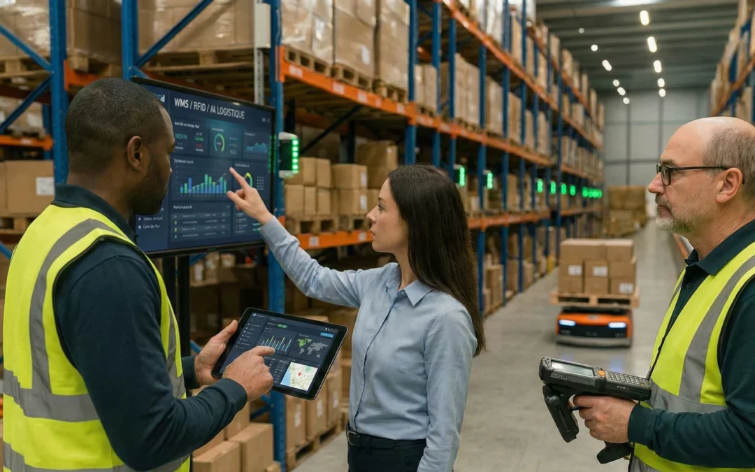 Former les équipes à la gestion d’entrepôt digitalisé (WMS, RFID, automatisation, IA)