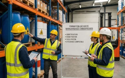 Stockage et manutention des marchandises dangereuses : quelles formations proposer en entrepôt ?